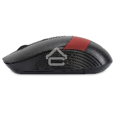 Мышь беспроводная Oklick 310MW черный/красный, 3200 dpi, радиоканал, USB, кнопки - 4