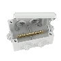 Коробка уравнивания потенциалов DKC 12 зажимов 6 вводов д.25мм 120х80х50мм IP55