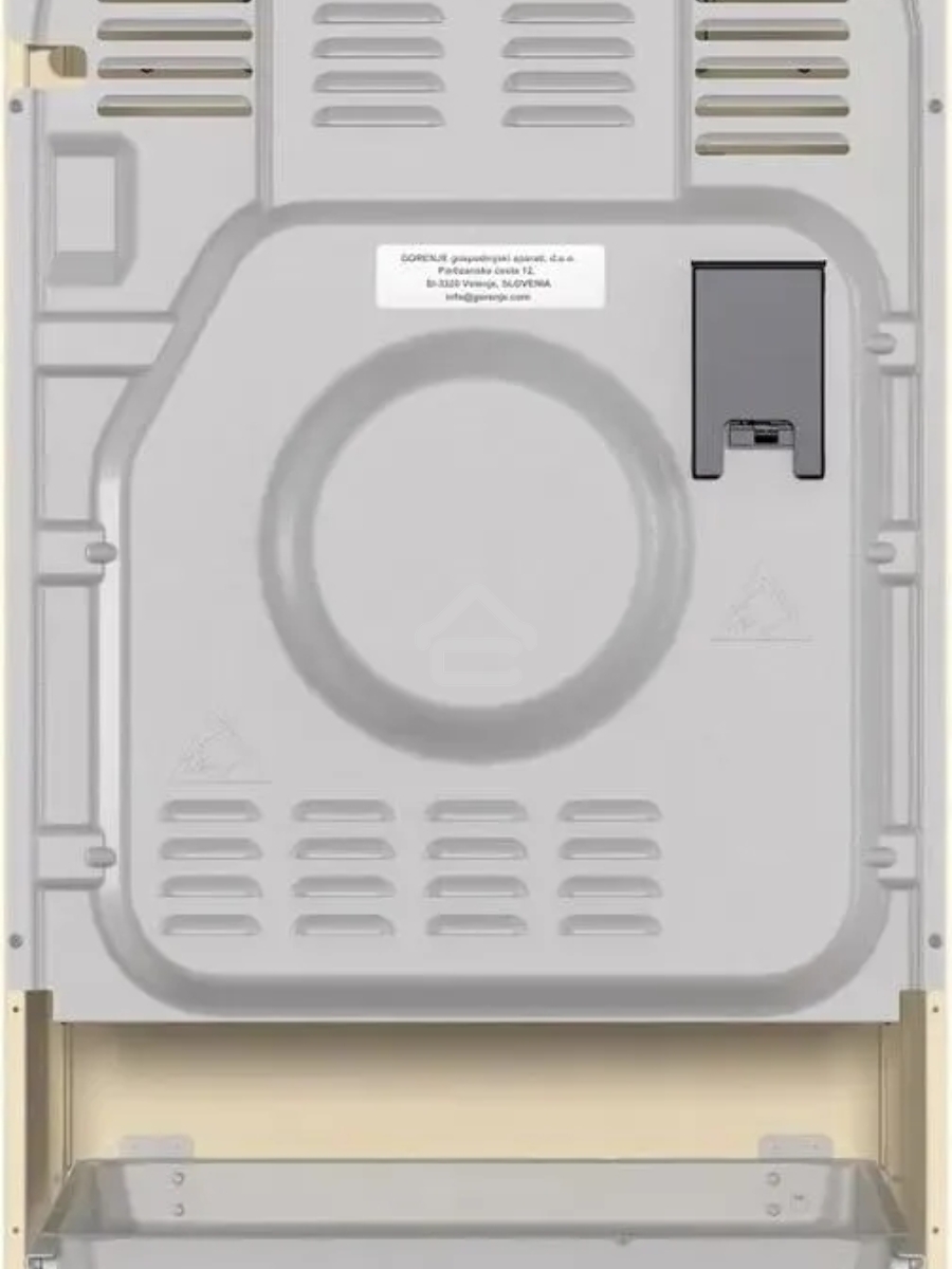 Плита газовая Gorenje GG5A21BEF бежевый, конфорок 4 газовых, духовка 70 л, 50 см x 85 см x 59.4 см
