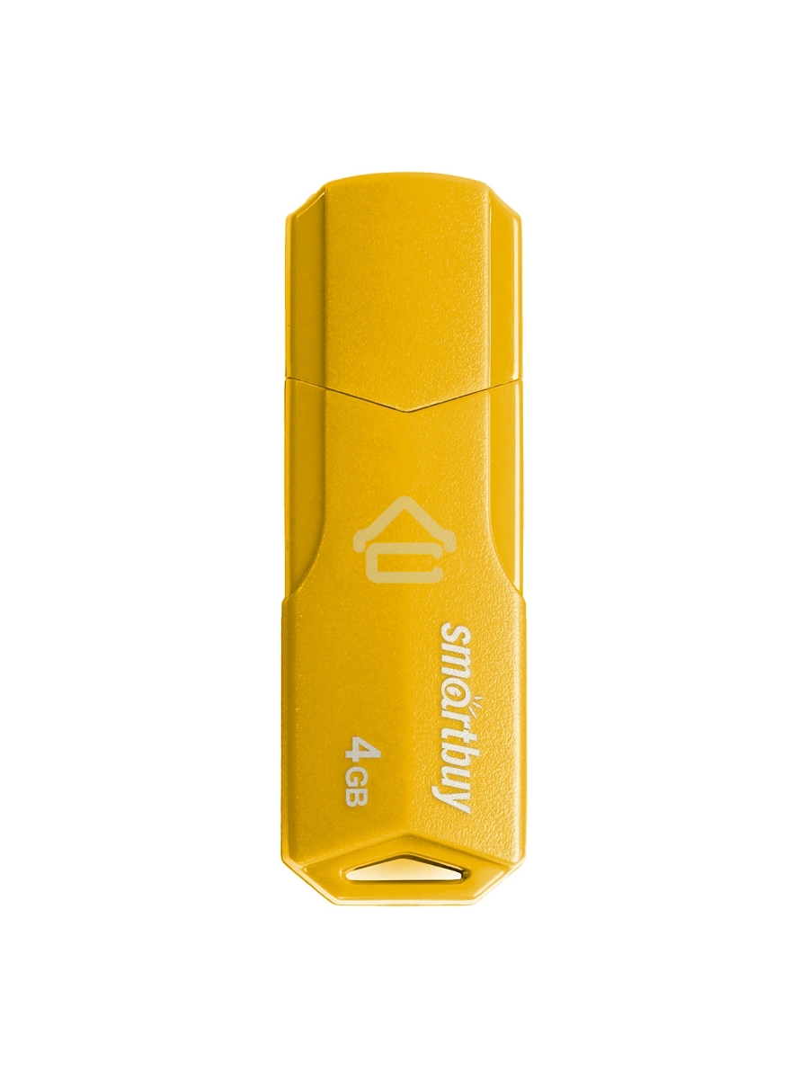 Флеш диск SmartBuy 4GB CLUE Yellow (SB4GBCLU-Y)