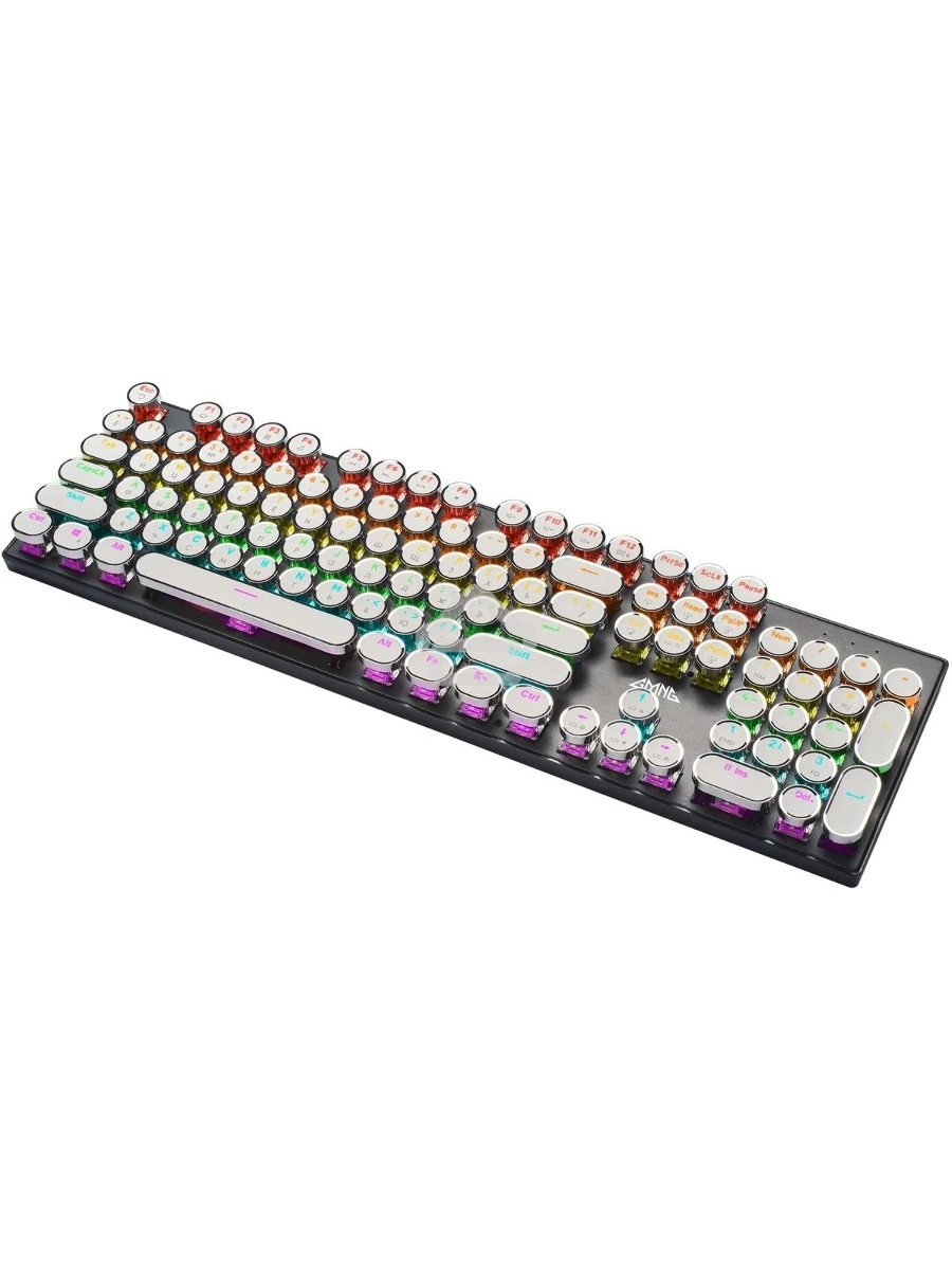 Клавиатура GMNG GG-KB815X (1913914) проводная, USB, черный + белый