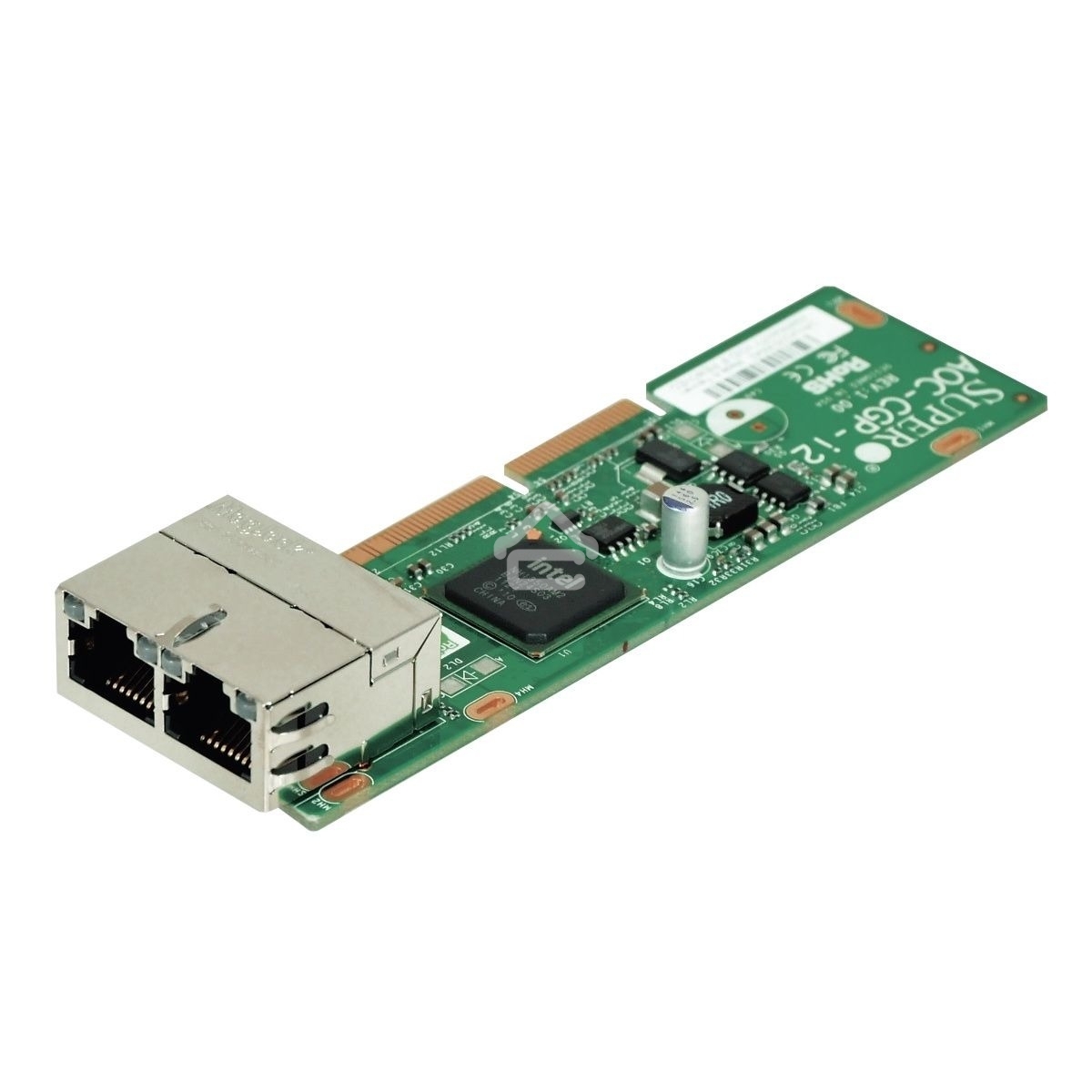 Сетевая карта Supermicro AOM-CGP-I2M Intel i350 MicroLP 2-port Gigabit Ethernet Card