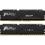 Оперативная память Kingston Fury Beast, DDR5, 16GB (2x8GB), 6000MHz, CL30, с радиаторами, черный