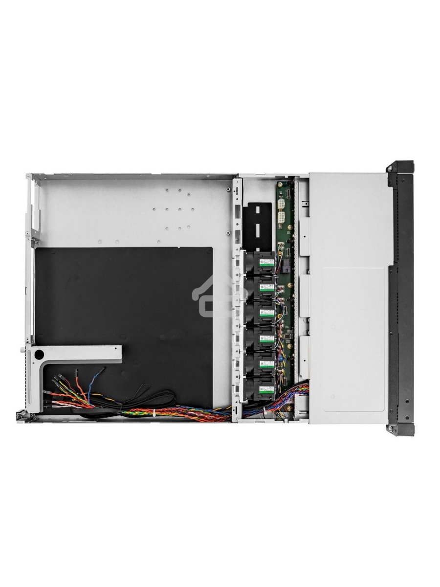 Компьютерный корпус In-Win IW-RS104-07 Single 650w Acbel/FAN 4056mm*6/SLIMSAS*4 BP)/2.5