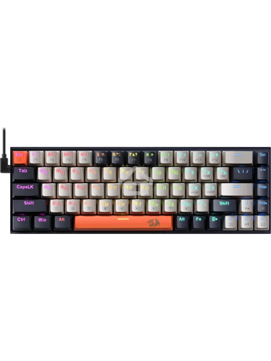 Клавиатура Redragon Ryze (71342) проводная, USB, черный