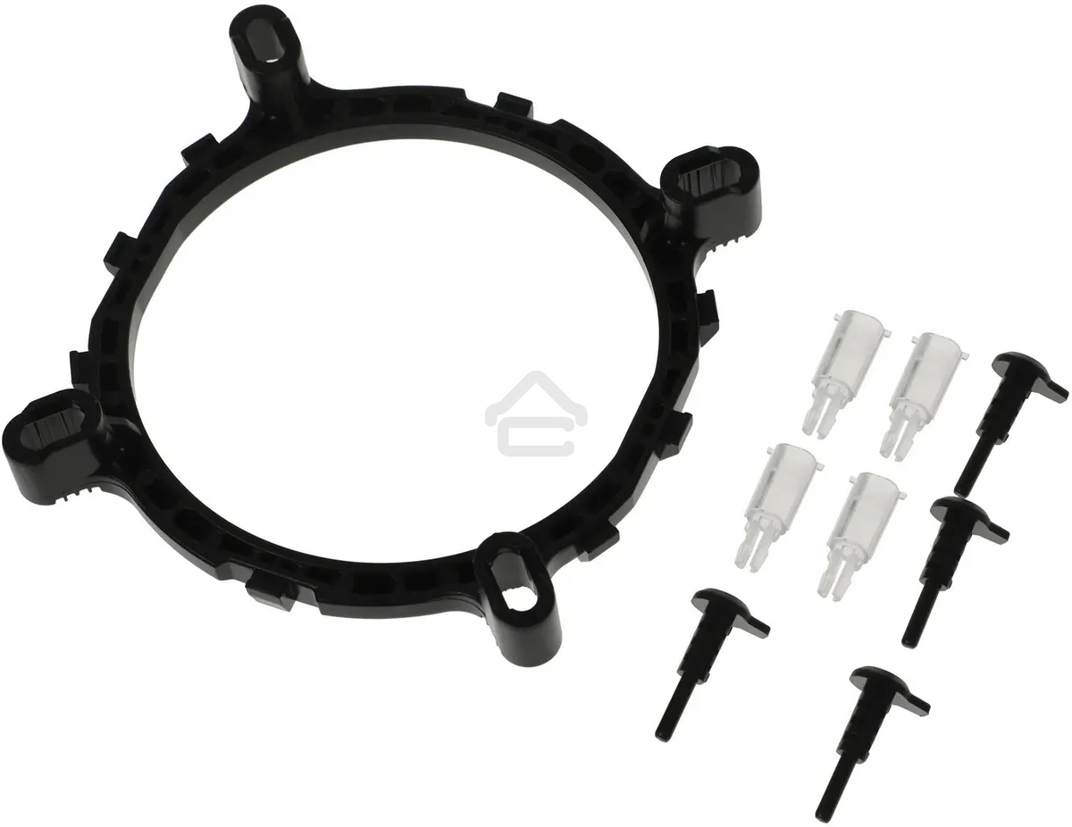 Кулер для процессора Digma D-CPC95-2 синий/черный, 120 мм, алюминий, 1500 об/мин, 29 дБ, 3 pin, 95 Вт, 66 мм