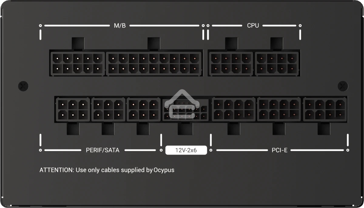 Блок питания 750W Ocypus Iota P750 (ATX, 80 PLUS Gold, APFC, 20+4 pin, 120мм fan, PCI-E 6+2Px3, 8xSATA) (Iota-P750-G1FFBK024X-EU)