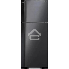 Холодильник Hitachi HRTN7489DF GBKCS черный стекло двухкамерный инвертер 333/117л морозилка сверху