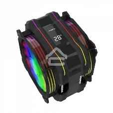 Кулер для процессора Alseye M120D Plus черный, 120 мм, алюминий/медь, 1900 об/мин, 41.2 дБ, 4 pin, 200 Вт, 160 мм