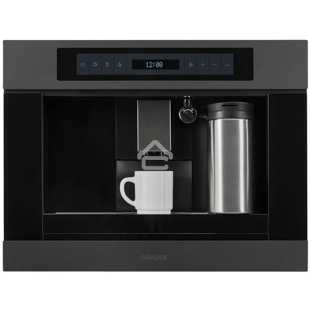Компактная встраиваемая кофемашина GRAUDE KV 45.0 GE черный