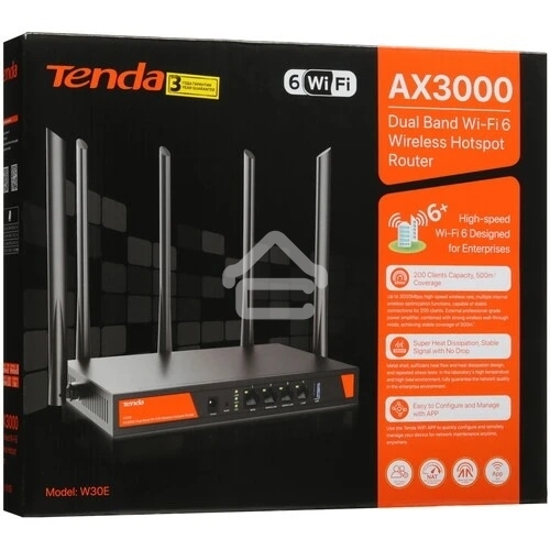 Маршрутизатор Wi-Fi Tenda 3000MBPS W30E