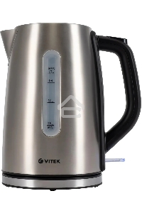 Чайник Vitek VT-1144 2200Вт, 1.5л, черный/серебристый