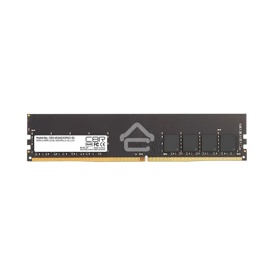 Оперативная память CBR, DDR4, 16Gb (1x16Gb), 3200MHz, CL22, DIMM