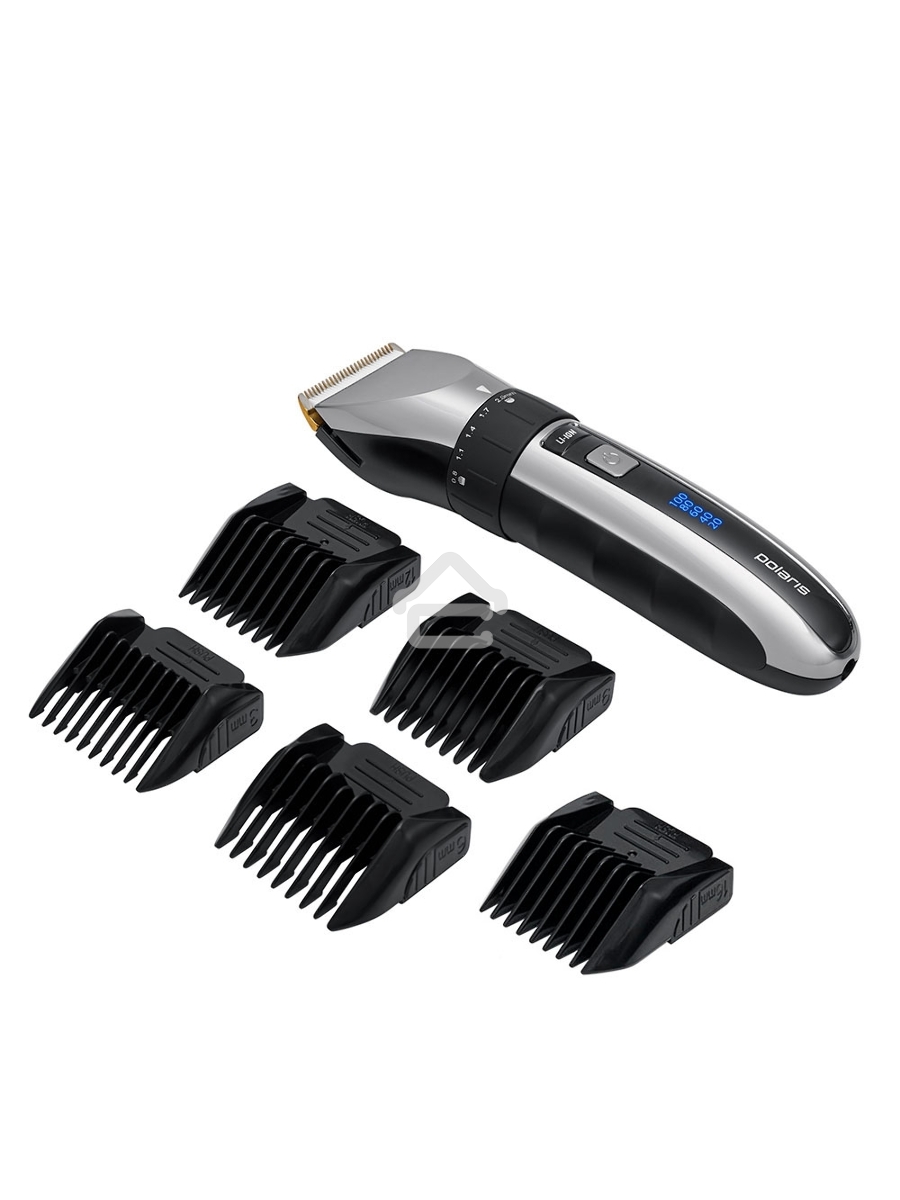 Машинка д/стрижки волос POLARIS PHC 3017RC Argan Therapy Pro черный/хром