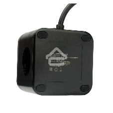 Сетевой фильтр Cablexpert Cube CUBE-3-CU3-B-1.5, 3 р, 10А, 1xType-C PD, 3xUSB, 1.5 м, ур.защиты 4+, черный, коробка