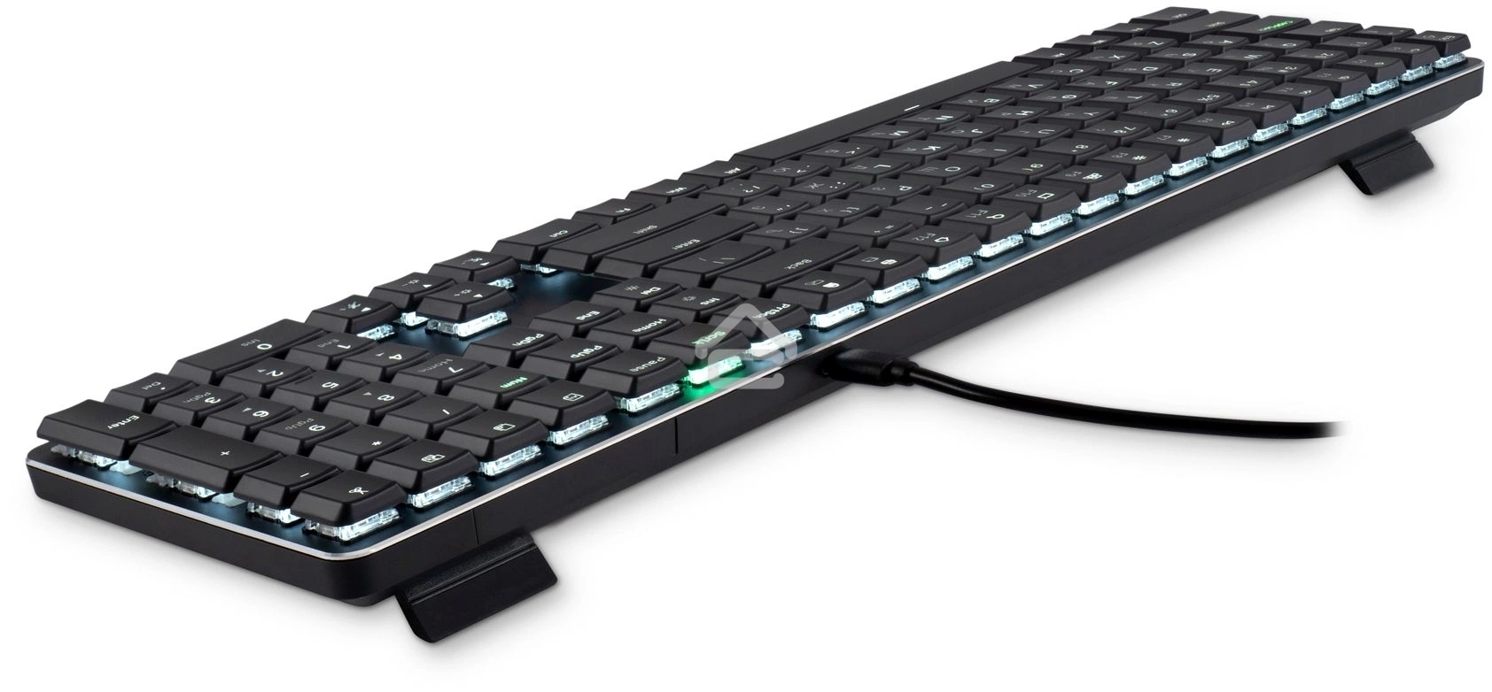 Клавиатура Oklick K953X (1901086) проводная, USB, черный/серый
