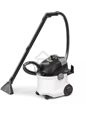 Пылесос моющий Karcher SE 5 *EU [1.081-230.0] белый/черный, 1000 Вт, уборка сухая/влажная, пылесборник контейнер/мешок, 4 л