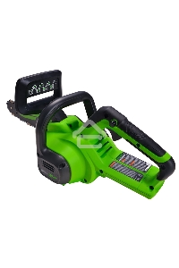 Цепная пила аккумуляторная GreenWorks G24CS25K4, 24V, 25см, c АКБ 4Ач и ЗУ (2007707UB)