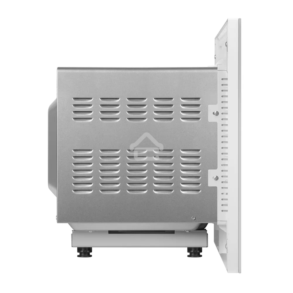 Микроволновая печь встраиваемая Maunfeld JBMO725WH01 белый, 20 л, 700 Вт, переключатели - поворотный механизм