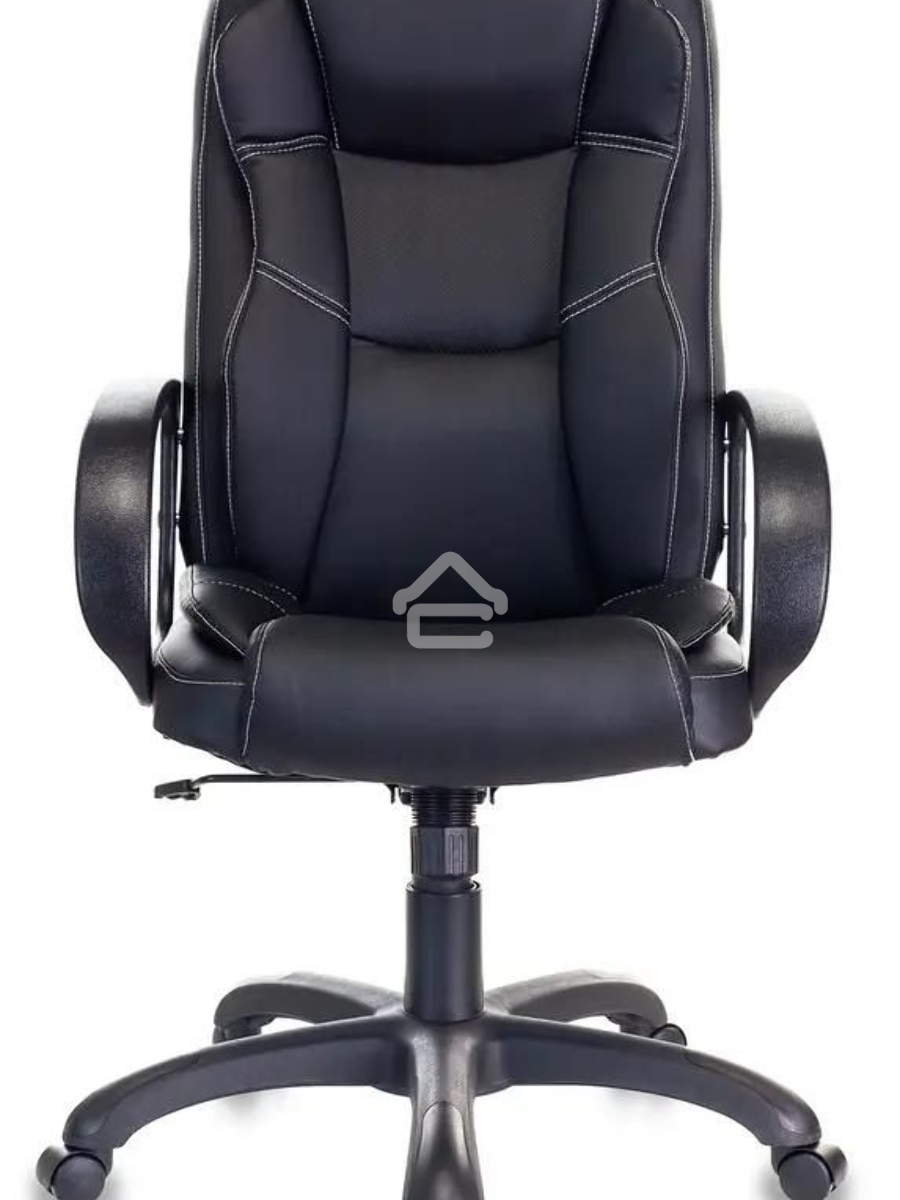 Кресло руководителя Бюрократ CH-839/BLACK черный Пегас искусственная кожа