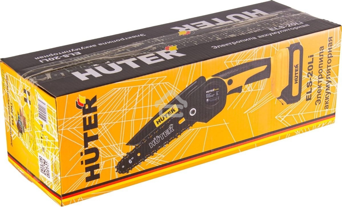 Электрическая цепная пила Huter ELS ELS-20Li дл.шины:6