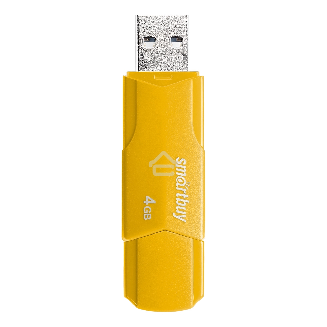 Флешка USB Smartbuy 4Gb,CLUE Yellow (SB4GbCLU-Y)