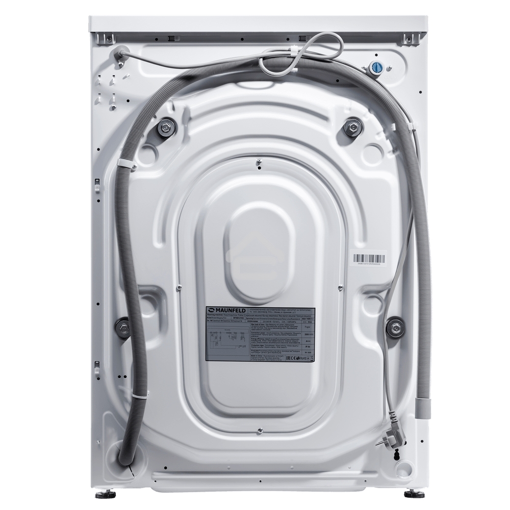 Стирально-сушильная машина Maunfeld MFWM1586WHS белая, загрузка фронтальная 8 кг, 1200об/мин, класс А
