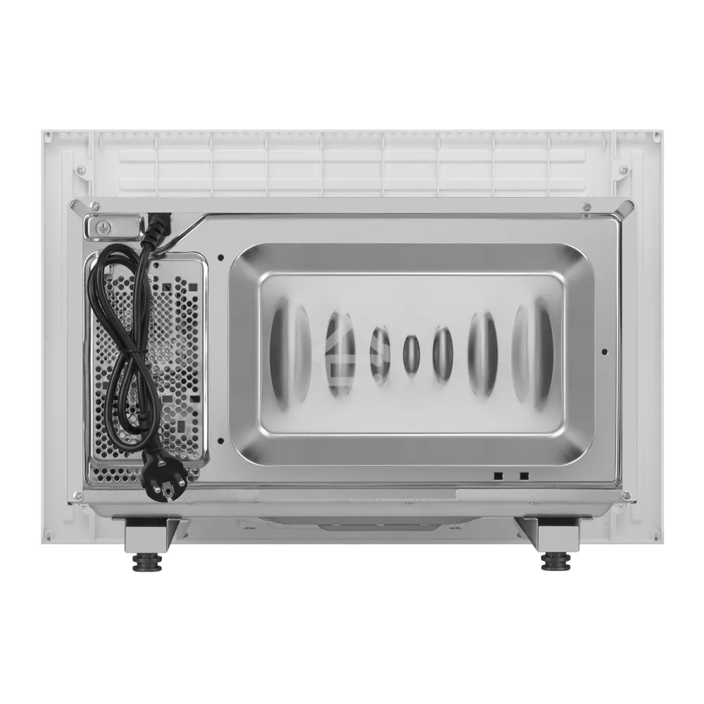 Микроволновая печь встраиваемая Maunfeld JBMO725WH01 белый, 20 л, 700 Вт, переключатели - поворотный механизм