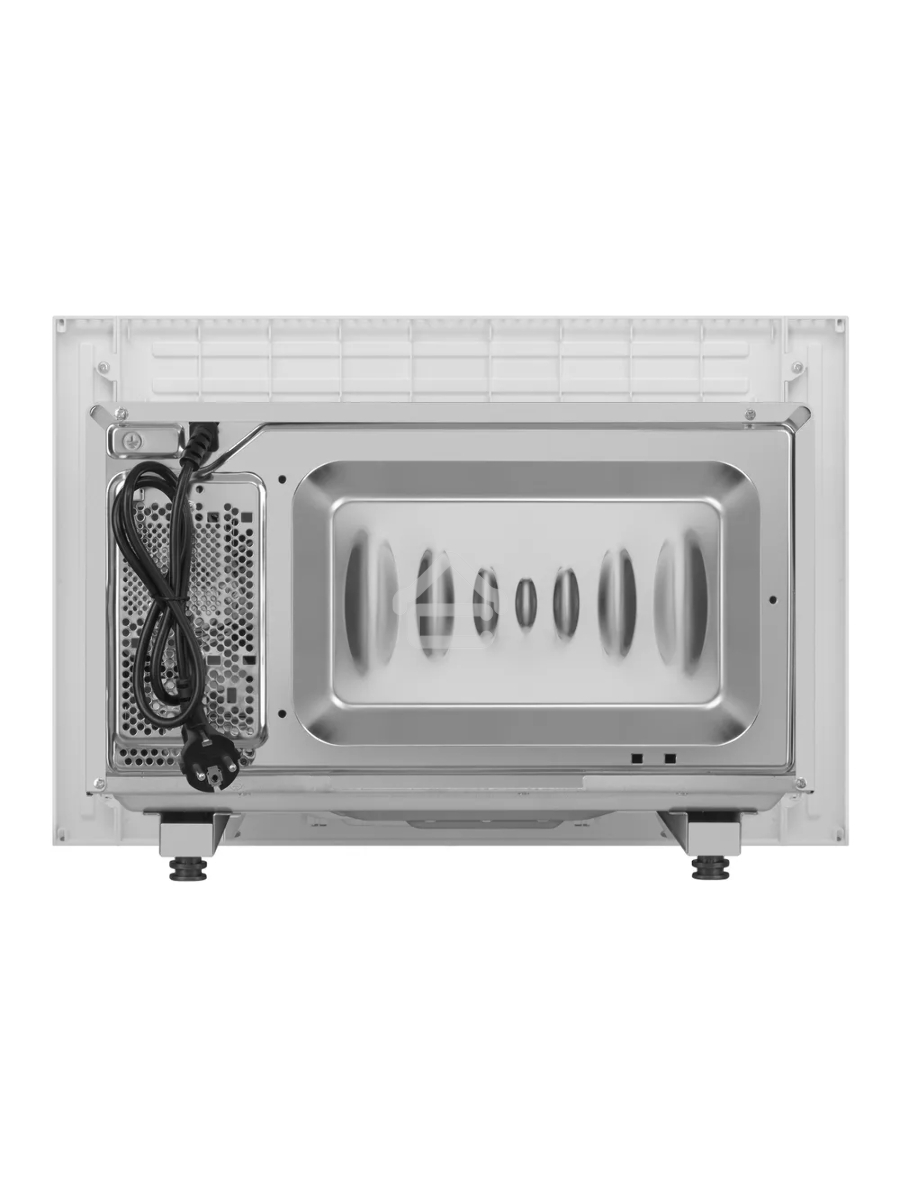 Микроволновая печь встраиваемая Maunfeld JBMO725WH01 белый, 20 л, 700 Вт, переключатели - поворотный механизм