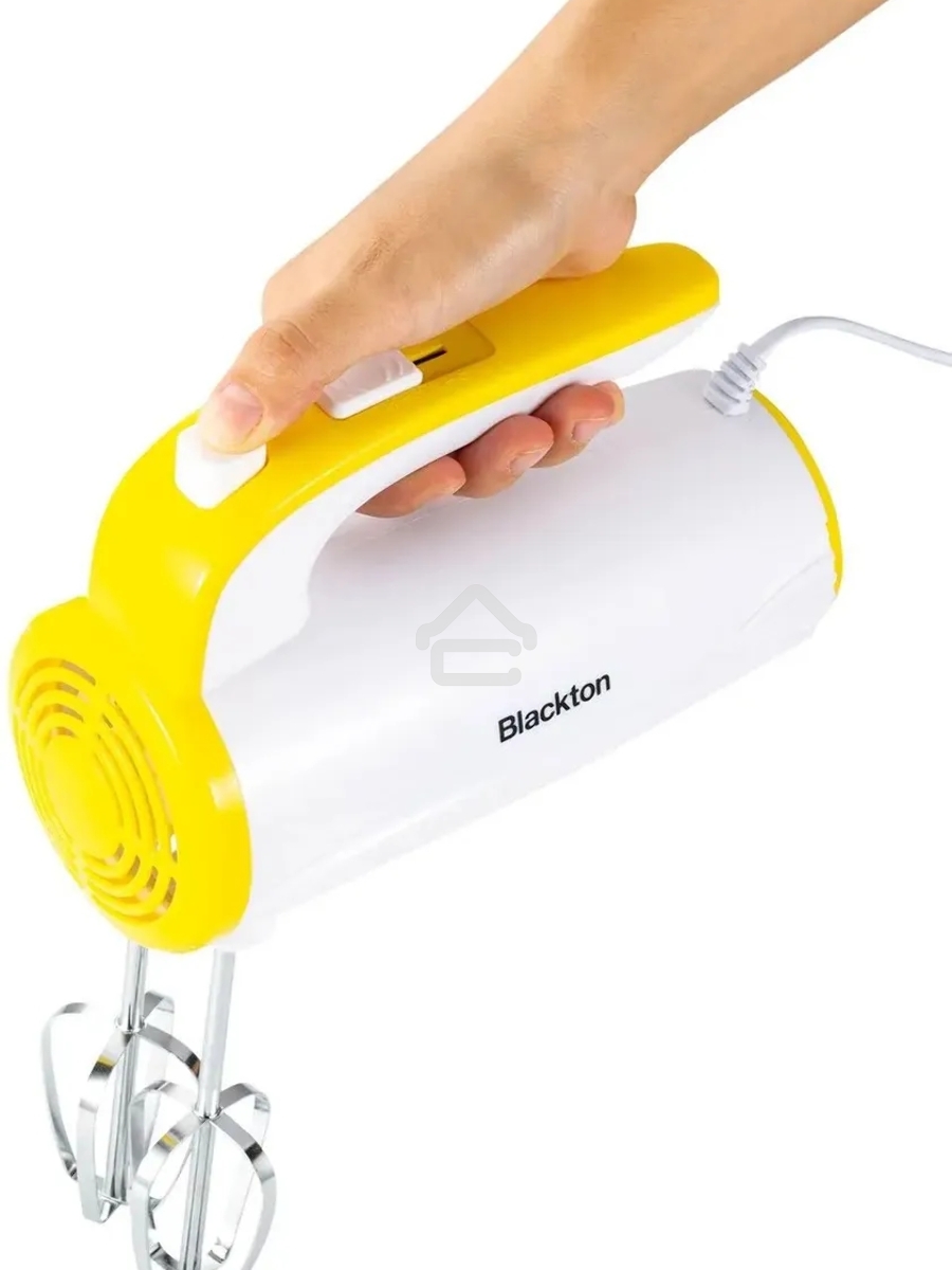 Миксер ручной Blackton Bt MX320 белый-желтый, 300 Вт