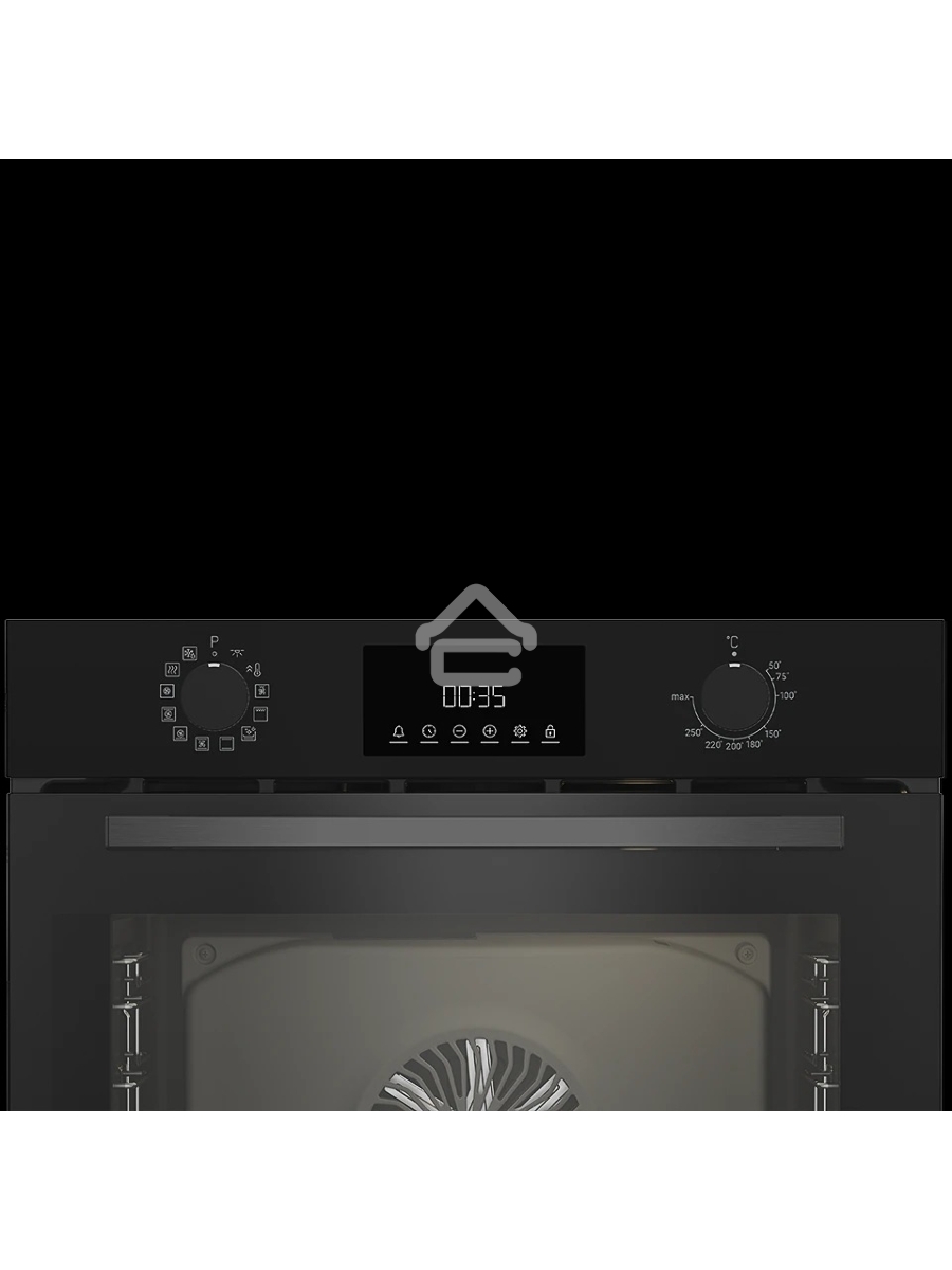 Электрический духовой шкаф Indesit IBFTE 3844 BL черный