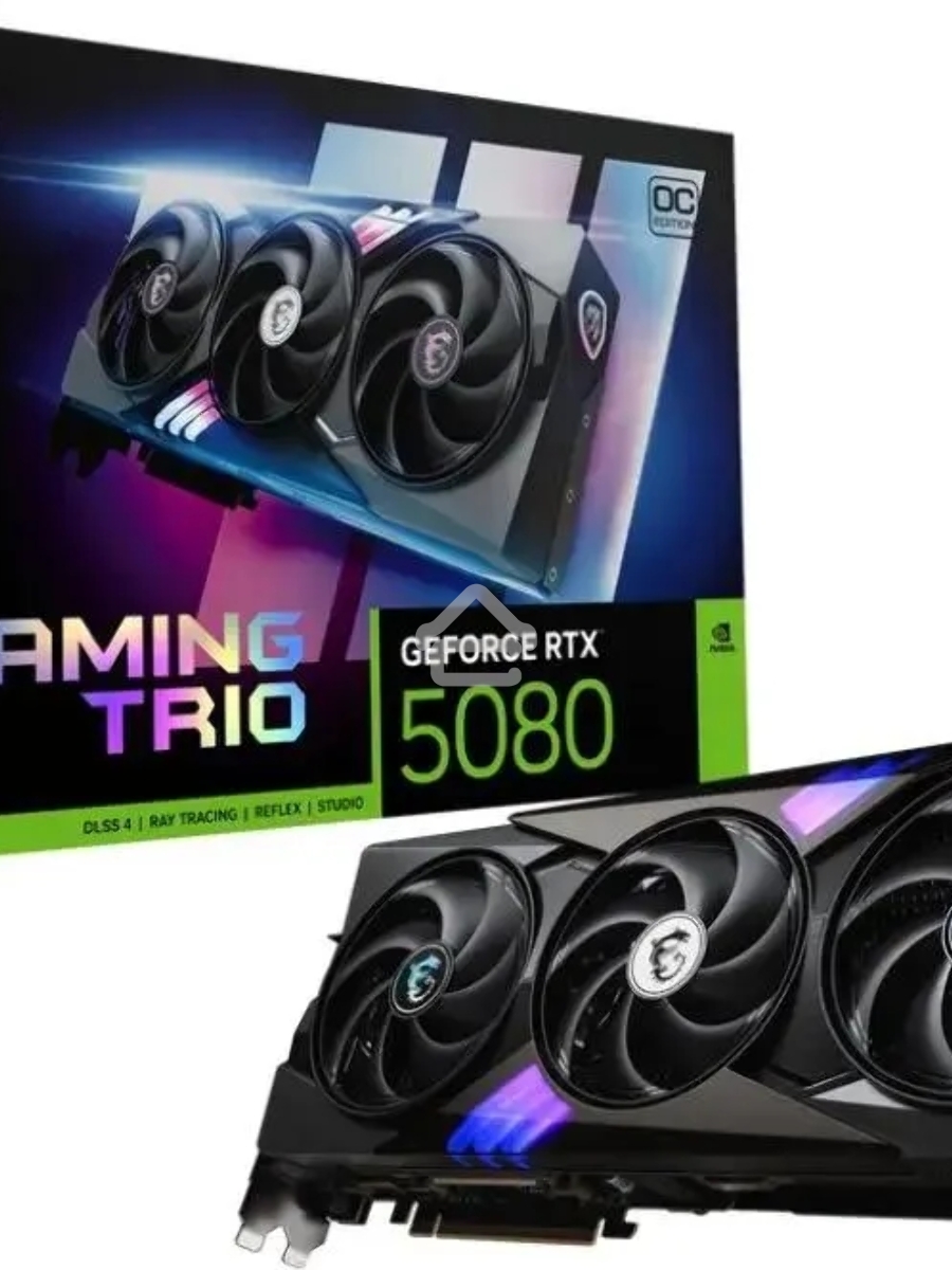 Видеокарта MSI RTX5070 GAMING TRIO OC 12GB GDDR7 192bit 3xDP HDMI 3FAN RTL