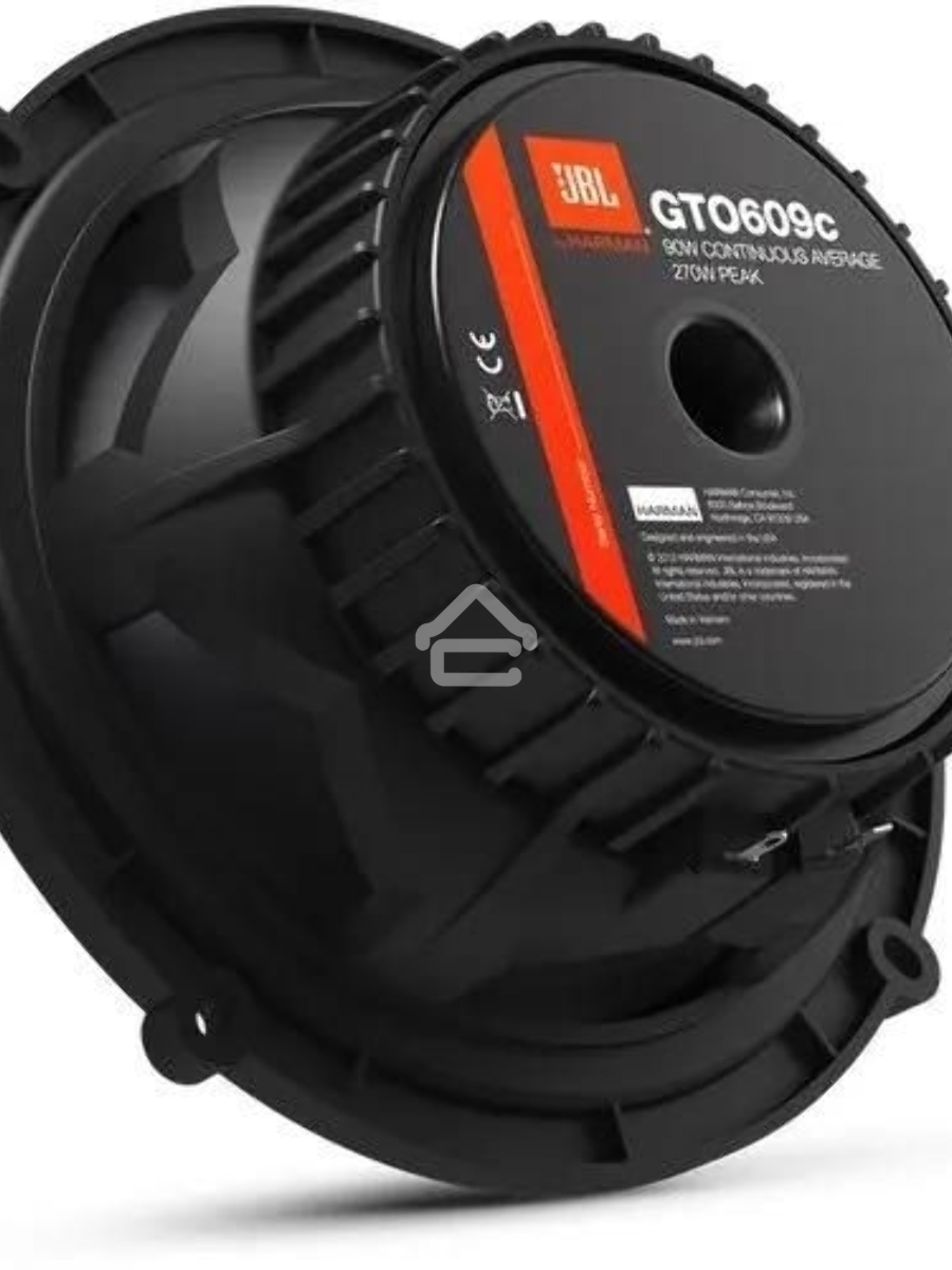 Автомобильная акустика JBL GTO-609C компонентная АС, типоразмер: 16 см (6 дюйм.), мощность: 200 Вт, количество полос: 2, чувствительность: 92 дБ, импеданс: 3 Ом