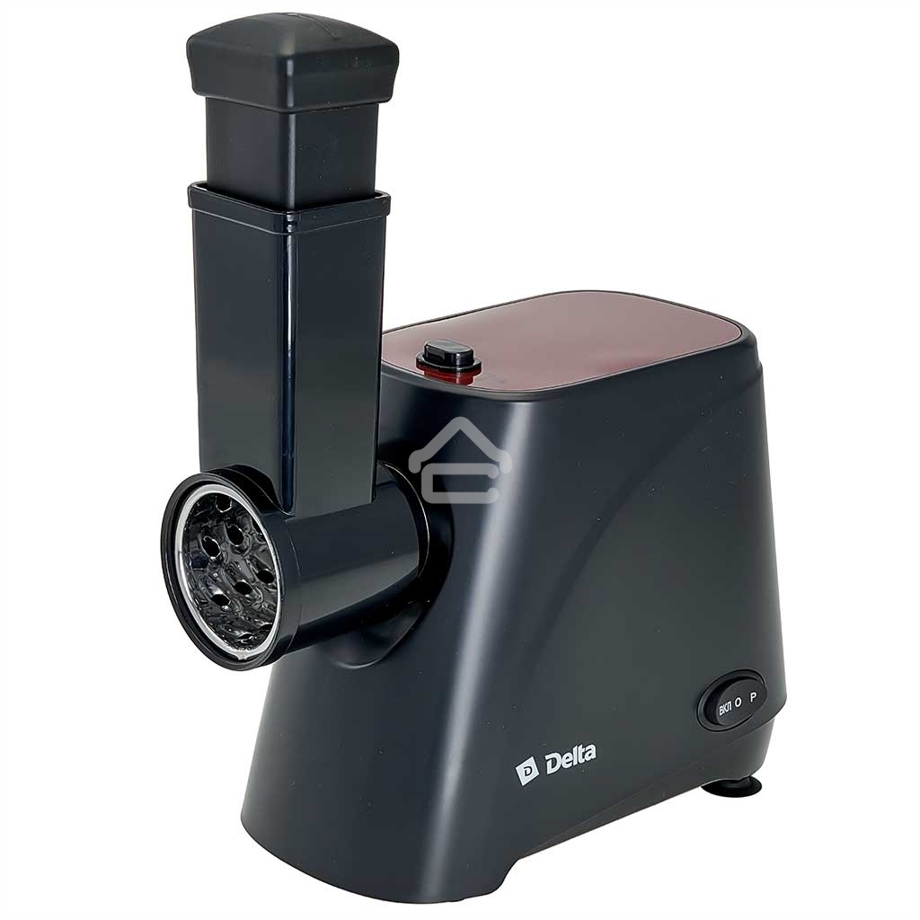 Мясорубка DELTA DL-6106M черный с красным
