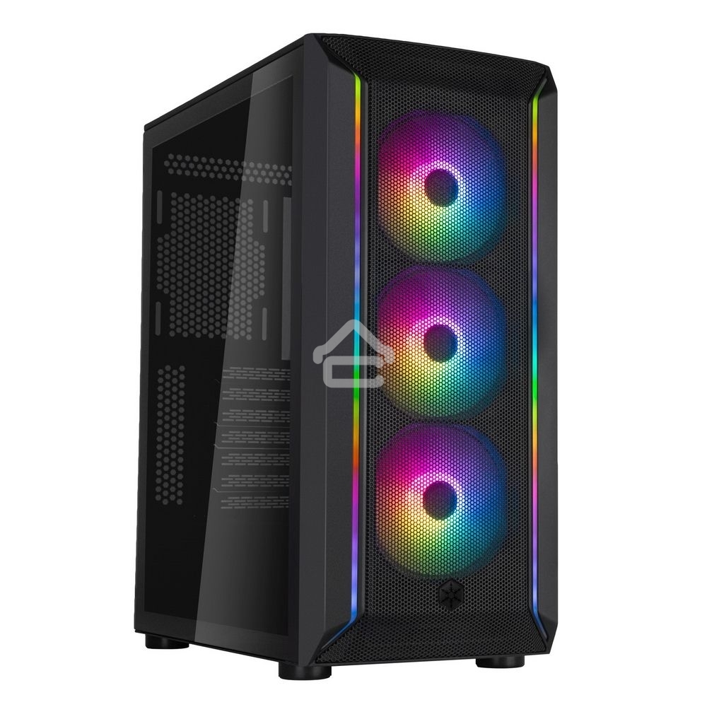 Компьютерный корпус Silverstone G41FA511ZBG0020 High airflow ATX gaming chassis with excellent cooling potential High airflow ATX gaming chassis with excellent cooling potential