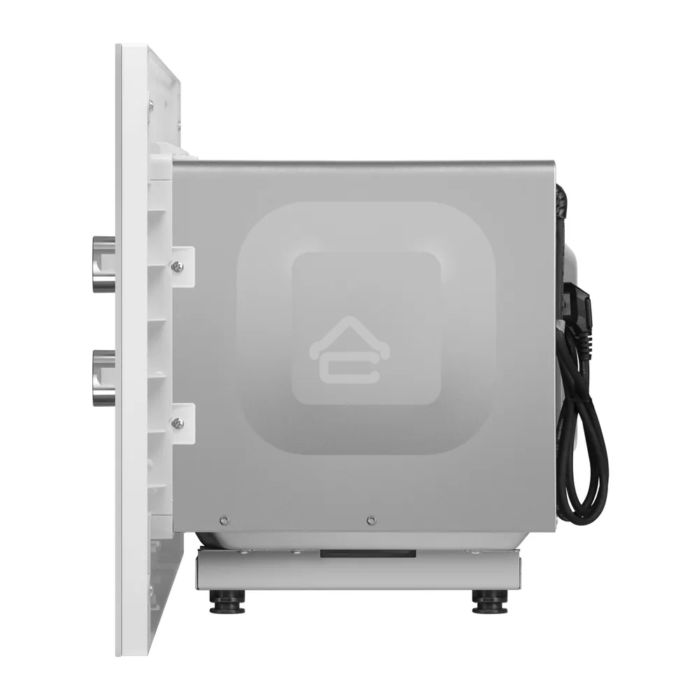 Микроволновая печь встраиваемая Maunfeld JBMO725WH01 белый, 20 л, 700 Вт, переключатели - поворотный механизм