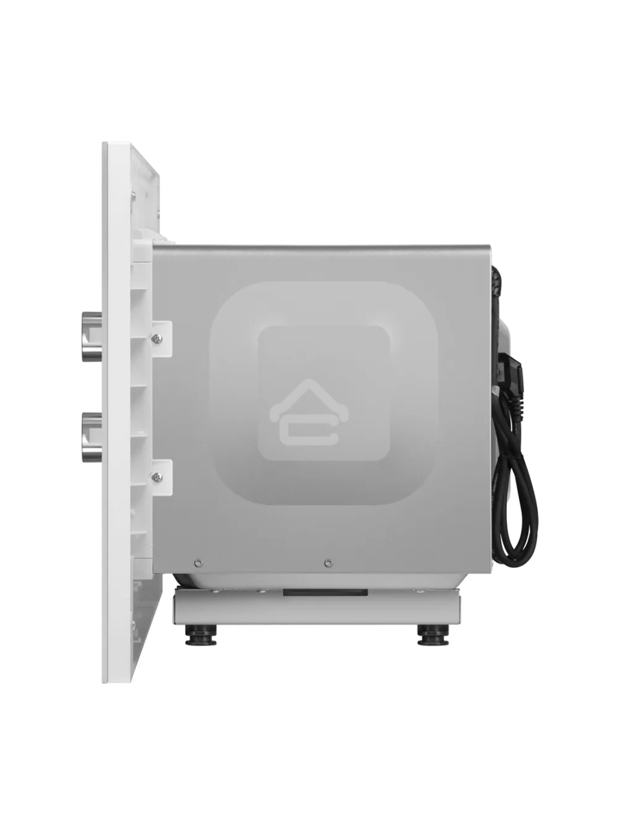 Микроволновая печь встраиваемая Maunfeld JBMO725WH01 белый, 20 л, 700 Вт, переключатели - поворотный механизм