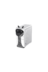 Компьютерный корпус GameMax Cute OWL, без БП (Midi Tower, ., 1*USB3.0 + 2*USB2.0, 2*120мм), Черный/белый