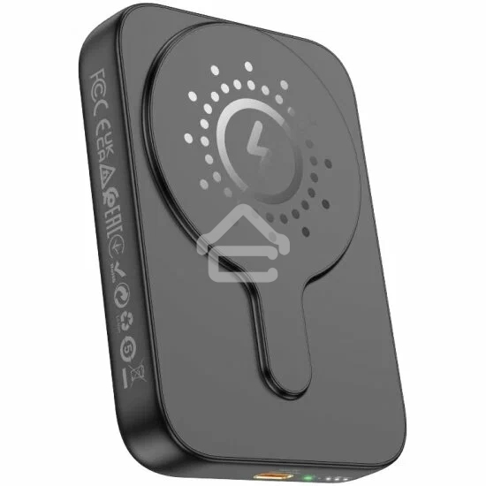 Портативный аккумулятор Hoco J117A Esteem 10000mAh QC/PD 20W 2A USB-C беспров.зар. черный