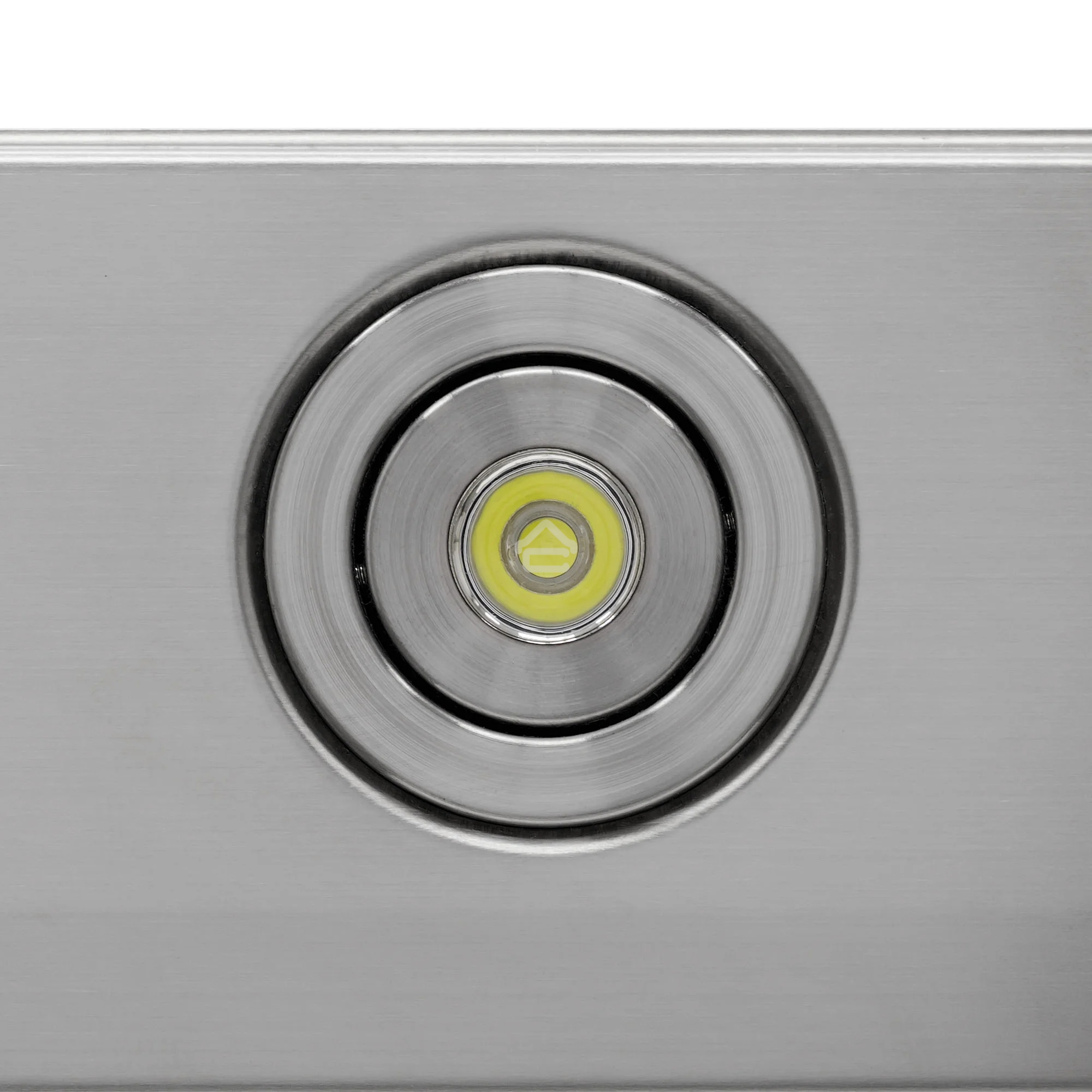 Вытяжка встраиваемая KRONA Sven 600 one knob серебристый, 60 см, 1000 куб. м/ч, 53 дБ