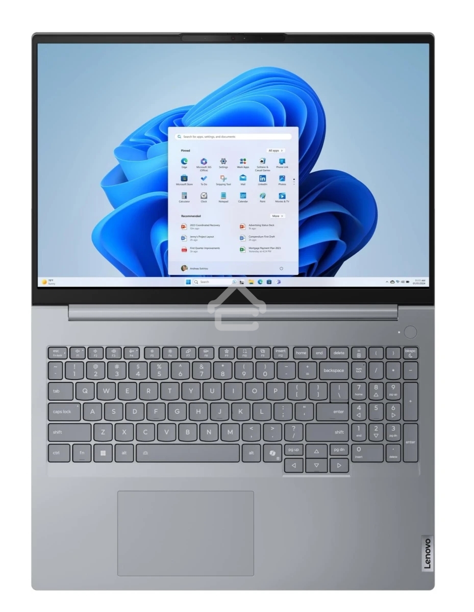 Ноутбук Lenovo ThinkBook 16 G8 IRL Intel Core 7 240H 2500MHz/16