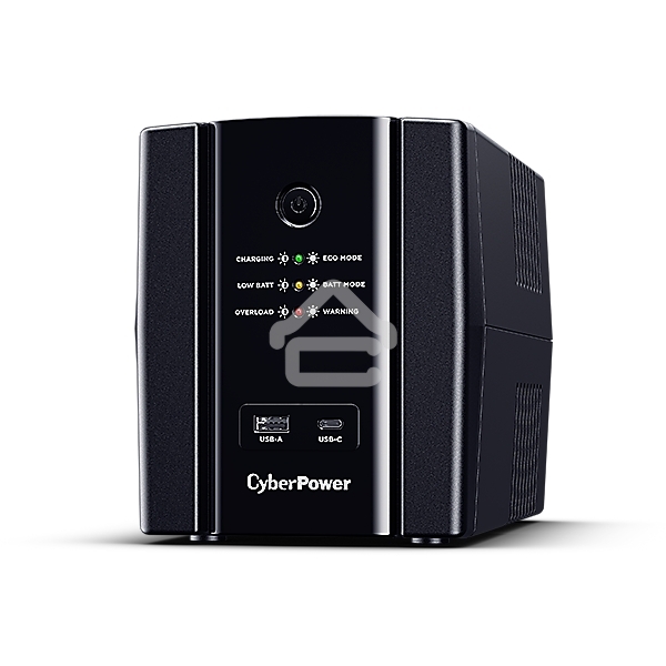 Источник бесперебойного питания CyberPower UT2200EG ИБП Line-Interactive, Tower, 2200VA/1320W USB/RJ11/45/USB charger A/C (4 EURO) NEW, 12В/9 Ач х 1
