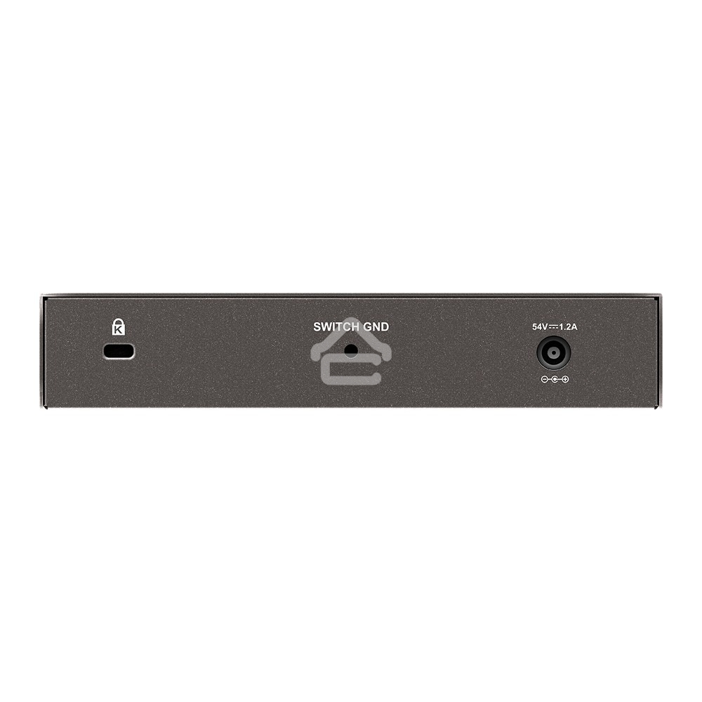 Неуправляемый коммутатор D-Link DGS-1008P/F3A с 8 портами 10/100/1000Base-T (4 порта PoE 802.3af/at, PoE-бюджет 60 Вт)