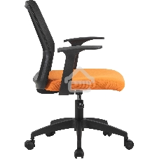 Кресло компьютерное Cactus CS-MC222-BKOR черный, сиденье оранжевый