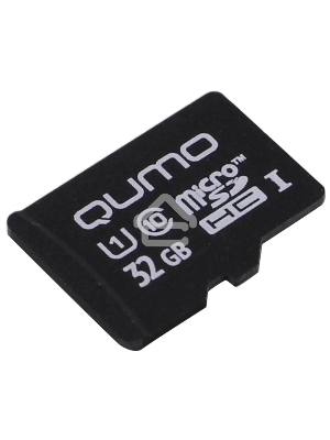 Флеш карта MicroSDHC 32GB QUMO Class 10 UHS I no adp