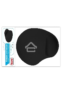 Коврик BU-GEL/black Коврик для мыши гелевый, черный, 225х190х2, BURO