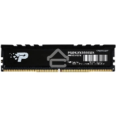 Оперативная память Patriot Signature Premium, DDR5, 16Gb (1x16 GB), 5600 MHz, CL46, DIMM, радиатор, черный
