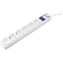 Сетевой фильтр PowerCube, PC 5м 6р, бел. 16А, SPG6-A2