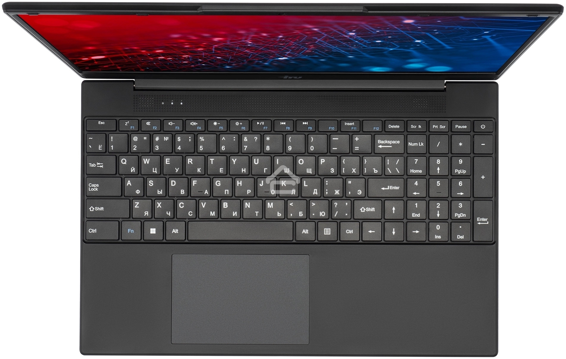 Ноутбук IRU Tactio 15ALG Core i3 1215U 8Gb SSD256Gb Intel UHD Graphics 15.6