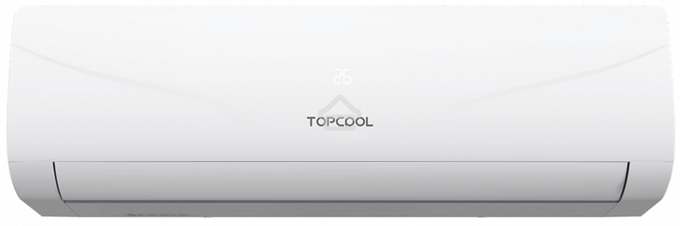 Кондиционер сплит-система TOPCOOL TR-12SBST1 12000 BTU, 32 м², 28 дБ, охлаждение, обогрев, осушение, белый